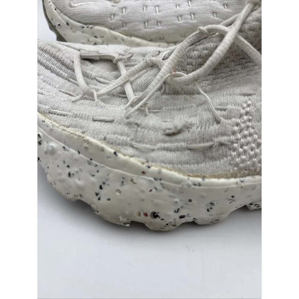 Nike Space Hippie White Women's 8 Low Top Lace Up Athletic Sneaker